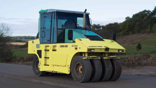 Amman AP 240H Multi Tyre Roller for hire