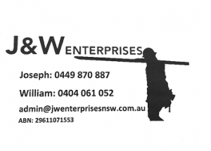 J & W Enterprises NSW