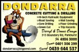 Dondarra Concrete Cutting & Drilling