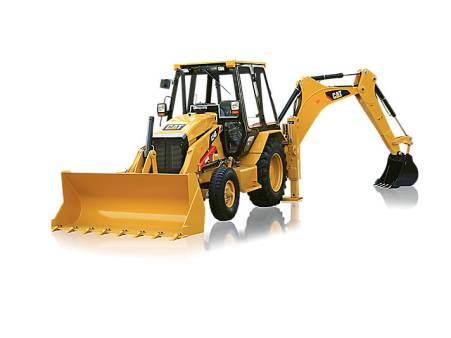 Caterpillar 424 Backhoe for hire