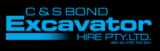 C&S Bond Excavator Hire