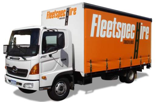6 Tonne Curtainsider w/ Tail Lift & Ramp for hire