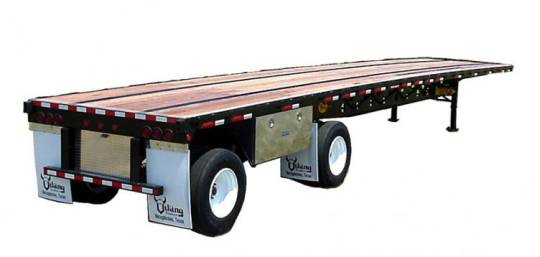 A-B Double Combination Flat Deck Trailer for hire