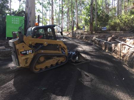 Caterpillar 259D Positrack 2017 for hire