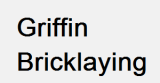Griffin Bricklaying
