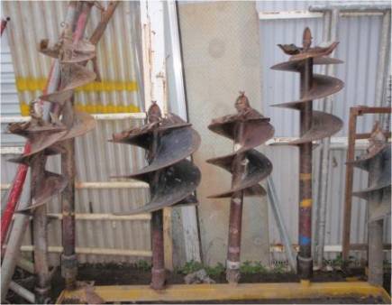 Auger Attachment for hire