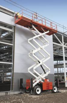 All Terrain Scissor Lift for hire