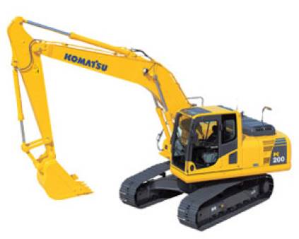 Komatsu PC300LC-8 35 Tonne Excavator for hire