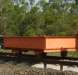 2.5 Tonne Hi-Rail flat top trailer