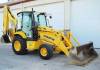 Komatsu 4WD Backhoe