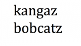 kangaz bobcatz