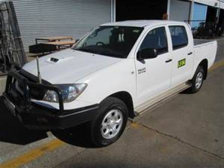 Toyota Hilux Dual Cab Utility for hire