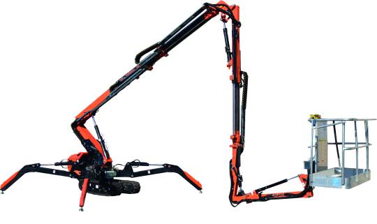 Spider Boom - 33ft (10.0m) - Diesel - Track for hire