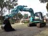 13.5 Tonne Excavator with offset boom