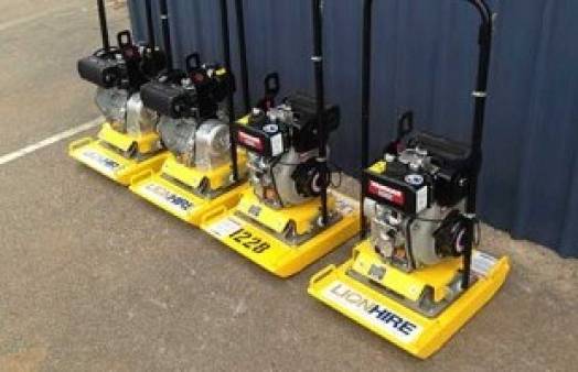 Wacker Neusen Diesel Vibration Plate Compactors for hire