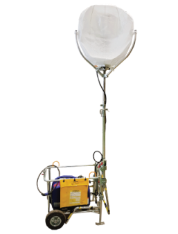 LED LIGHTING TOWER 300W TELESCOPIC NMT 602 for hire