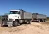 Bogie Tipper with Dog Trailer