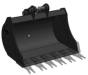 HYDRAULIC TILT MUD BUCKET 5T EXC
