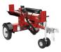 LOG SPLITTER VERTICAL AND HORIZONTAL OPERATION