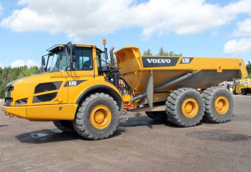 Volvo A30 Articulated Dump Truck Hire - Highway Tractors - Felix Vendor ...