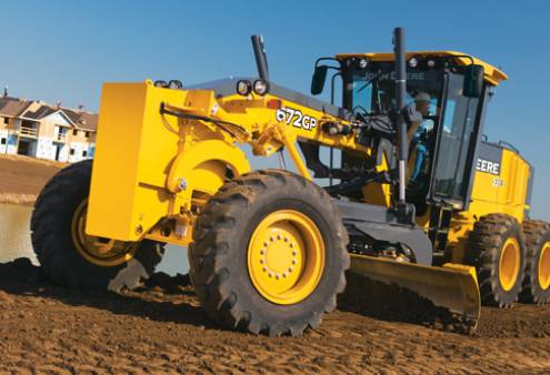 John Deere 770 Grader (14 Ft. ) for hire