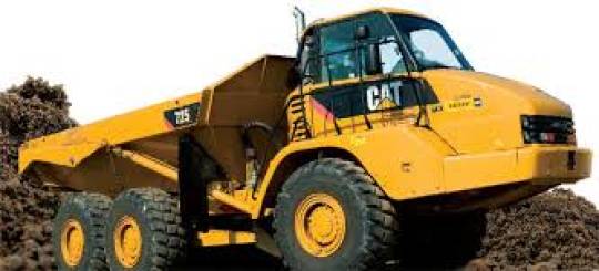 Caterpillar 725 Articulated Dump Truck for hire
