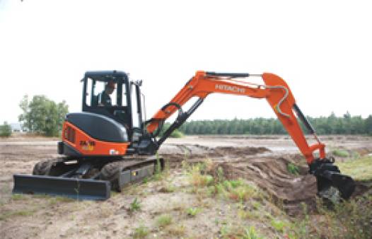 Hitachi 6 Tonne Excavator for hire