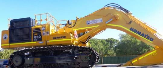 Komatsu PC850-8SE Excavator for hire