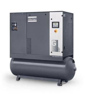 Rotary Screw G 11 Compressor-15HP, 51.5CFM, 145PSI- Tank Mounted, FF for hire