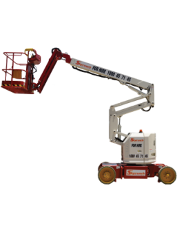 ELECTRIC KNUCKLE BOOM LIFT 34FT (10.52M) for hire