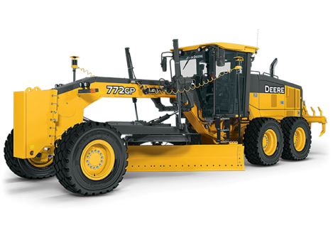 John Deere 772GP 14ft Grader for hire