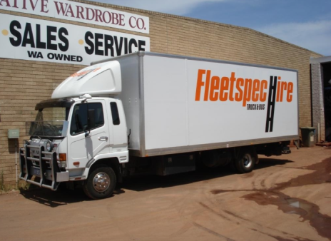 8 Tonne Extra Cab Pantech w/Tail Lift for hire