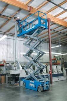 SCISSOR LIFT 8M ELECTRIC for hire