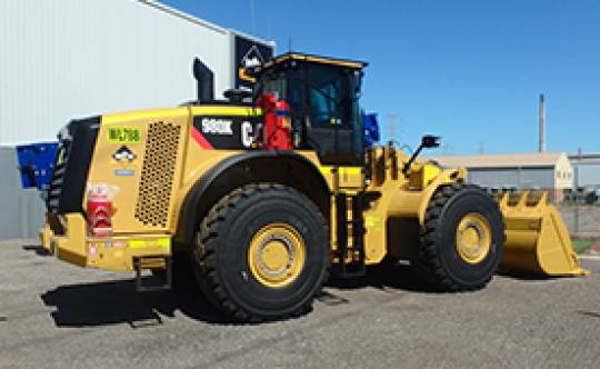 Caterpillar 980K Wheel Loader for hire