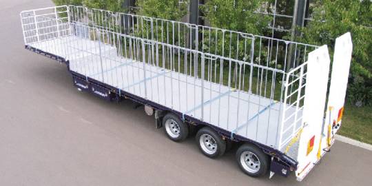 Smith 3x4 Metre 25 Tonne Deck Widener Trailer for hire