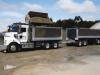 Mercedes 25 Tonne Semi Tipper Truck and Trailer