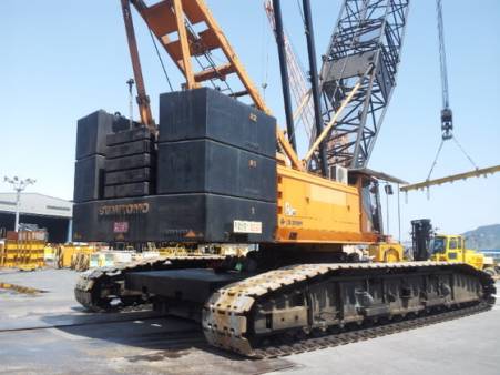Sumitomo SC2500 250 Tonne Crawler Crane for hire