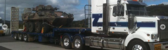 Drop Deck Trailer with Ramps for hire