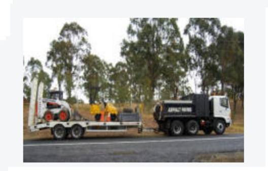 Sakai PT 280 Mini Paver 1.7m-2.8m for hire