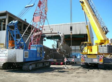 Sany 50 Tonne Crawler Crane for hire
