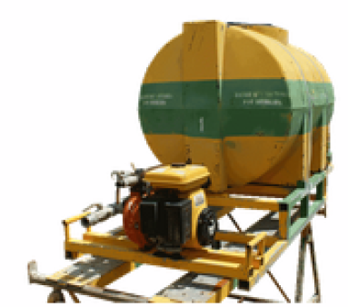 1,000 Litre Water Tank & Pump Unit for hire