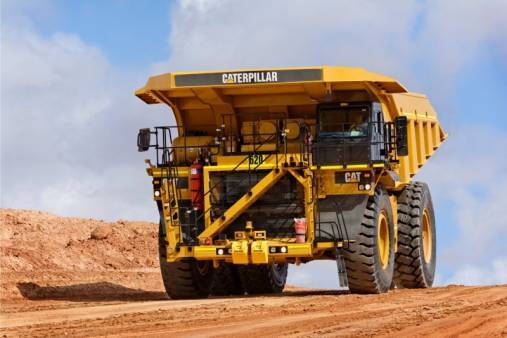 Caterpillar 7754F Rigid Dump Truck for hire
