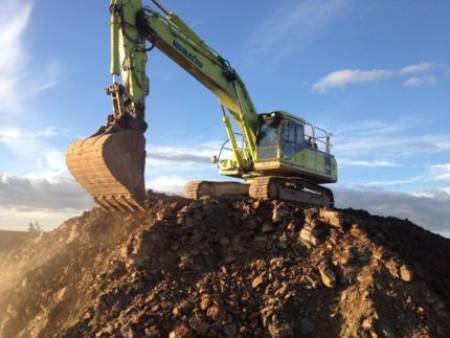 Komatsu PC 450-8 45 Tonne Excavator for hire