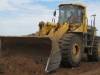 1990 Komatsu WA500-3 Wheel Loader with Forks, Buckets, Crane Jib