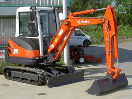 4 Tonne Mini Excavator for hire