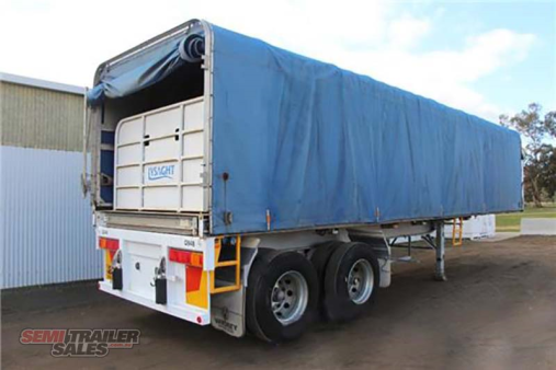 2005 Vawdrey 32FT 8 Inch Prairie Wagon Semi Trailer