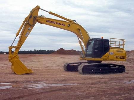 2008 SUMITOMO SH240 24 Tonne Excavator for hire