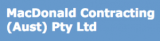 MacDonald Contracting Australia Pty Ltd