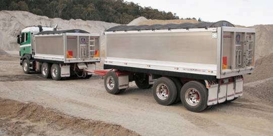Tipper Truck and Dog for hire