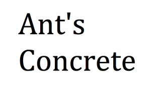 Ant's Concrete